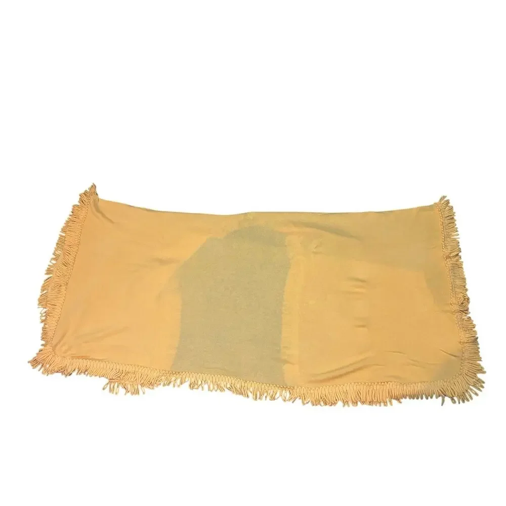 Coldwater Creek Dandelion Yellow Oversized Shawl